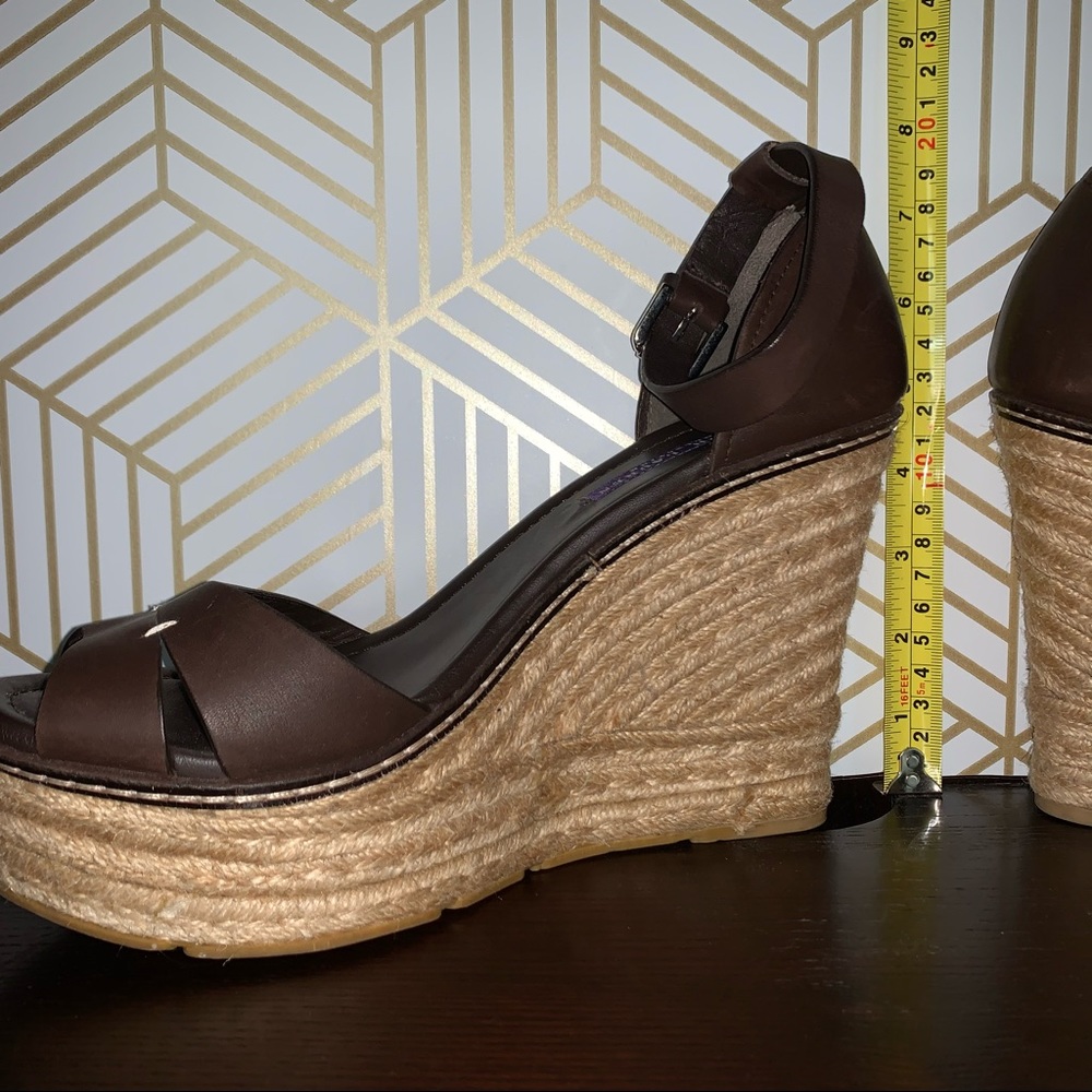 Brown Espadrille Ralp Lauren Collection